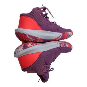 Under Armour Unisex Youth GS School Jet '21 Basketball‎ Shoes Purple 3024794 005